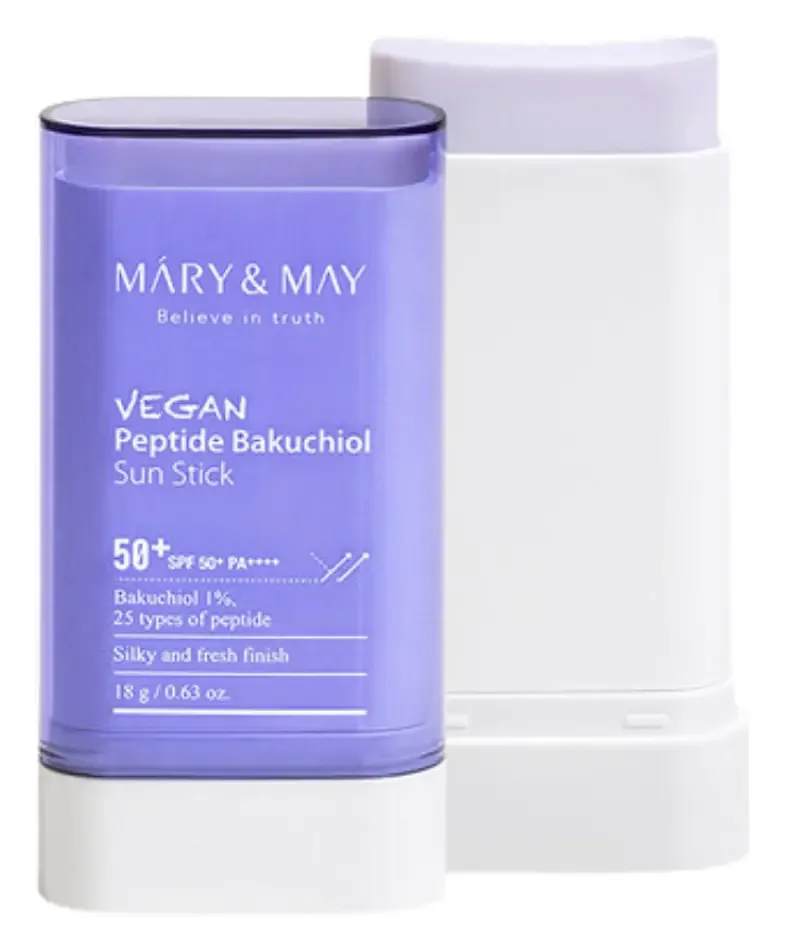 Mary & May Vegan Peptide Bakuchiol Sun Stick SPF 50+ PA++++