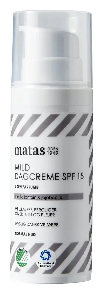 Matas Mild Dagcreme SPF 15