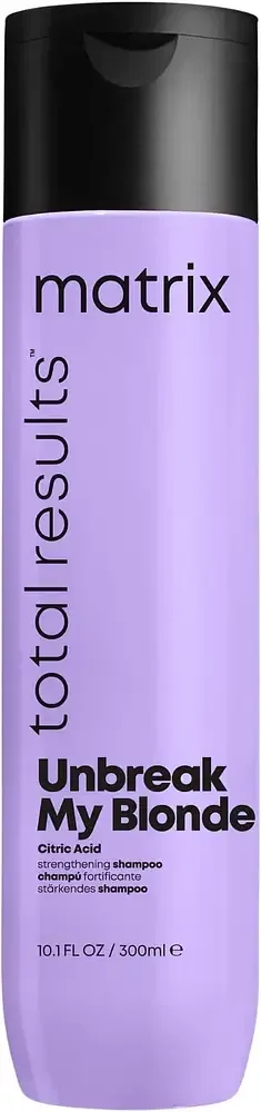 Matrix Unbreak My Blonde Bond Strengthening, Sulfate-Free Shampoo for Highlighted & Damaged Hair