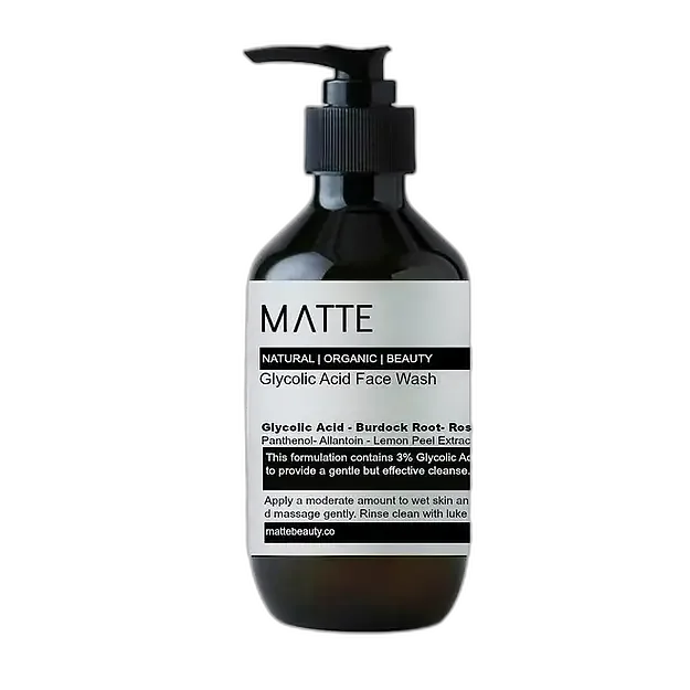 Matte Beauty Glycolic Acid Face Wash