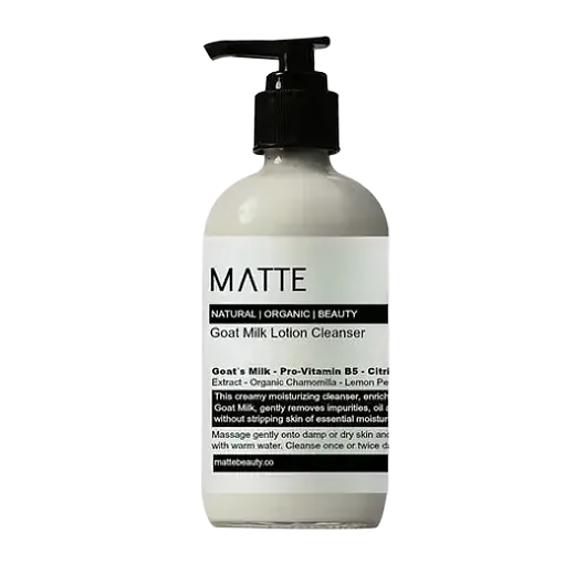 Matte Beauty Goat Milk Lotion Cleanser