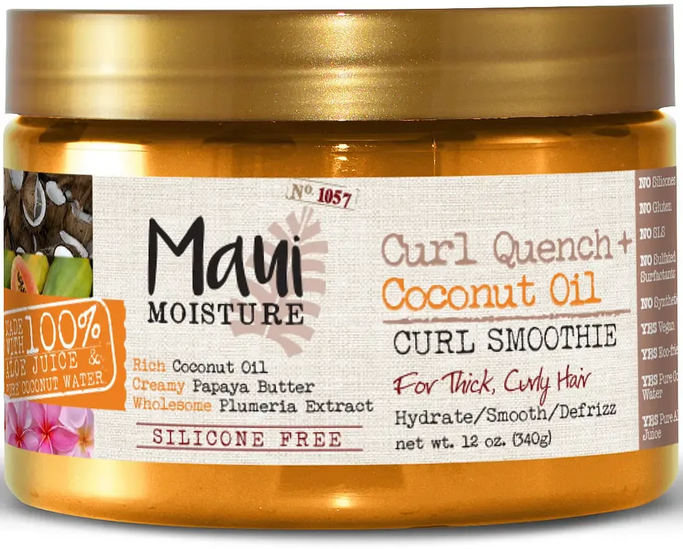 Maui Moisture Curl Quench+Coconut Oil Curl Smoothie