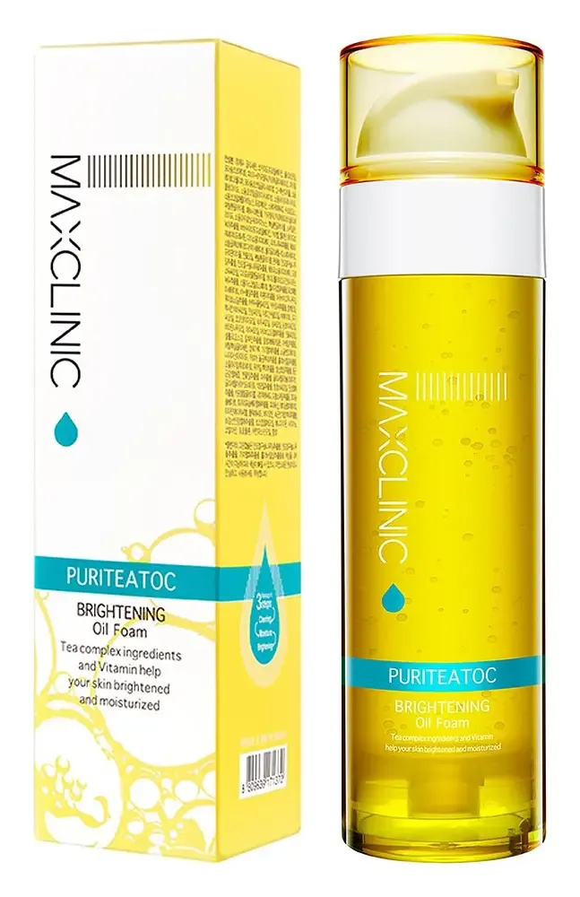 MAXCLINIC Puriteatoc Brightening Oil Foam