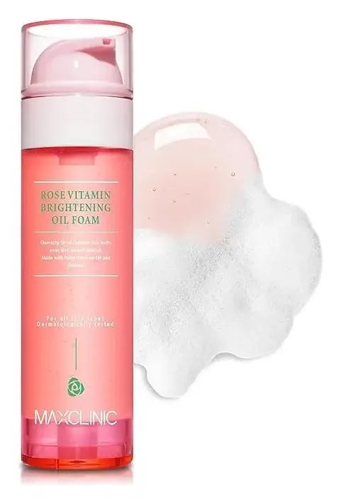 MAXCLINIC Rose Vitamin Brightening Oil Foam