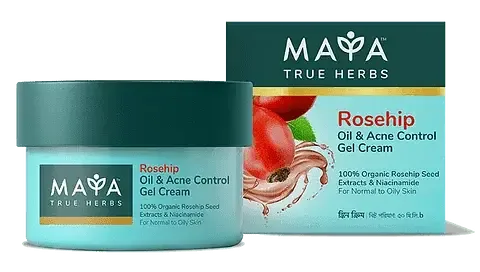 Maya True Herbs Rosehip Oil & Acne Control Gel Cream