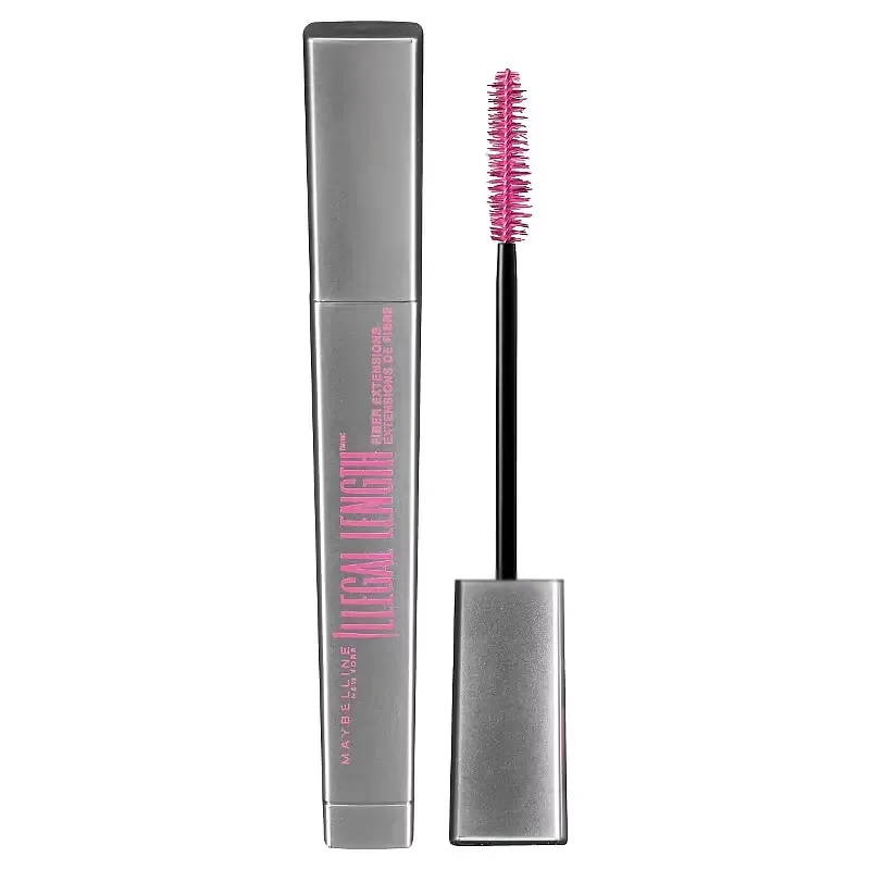 Maybelline Illegal Length Fiber Extensions Washable Mascara