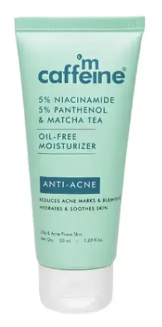 mCaffeine 10% Niacinamide, 5% Panthenol & Matcha Tea Oil-Free Moisturizer