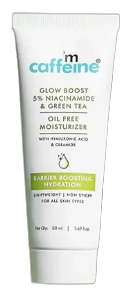 mCaffeine Glow Boost 5% Niacinamide & Green Tea Oil Free Moisturizer