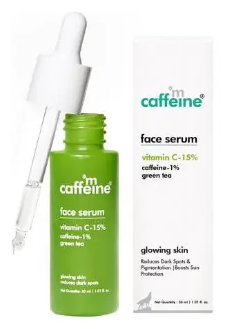 mCaffeine Green Tea & 15% Vitamin C Face Serum
