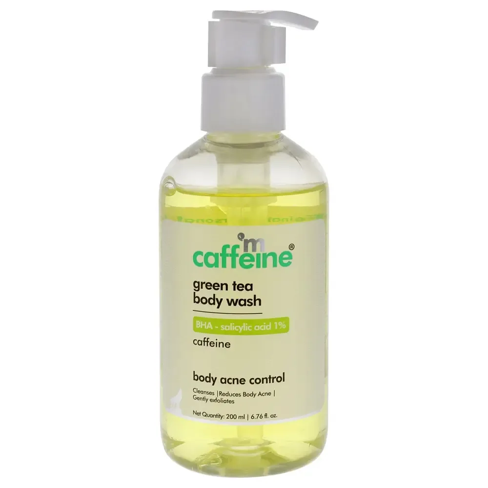 mCaffeine Green Tea Body Wash