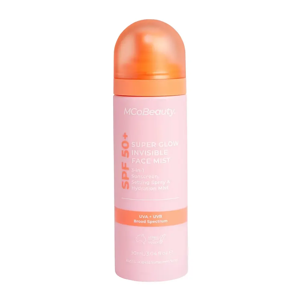 MCoBeauty. Super Glow Invisible Face Mist SPF 50+