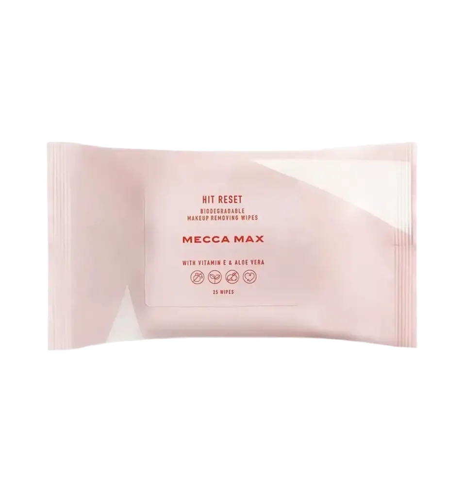 Mecca Cosmetica Mecca Max Hit Reset Biodegradable Makeup Removing Wipes