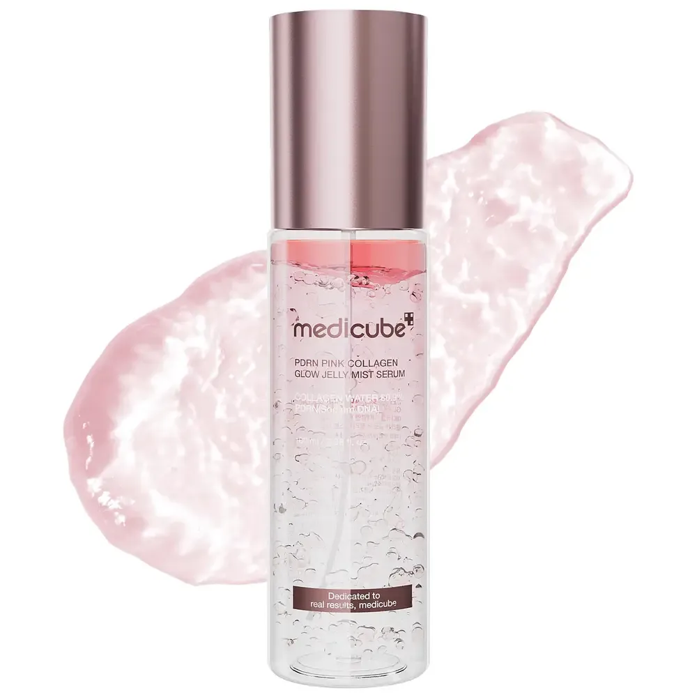 MediCube PDRN Pink Collagen Glow Jelly Mist Serum