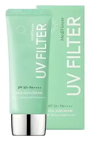MediFlower UV Filter Cica Sun Cream SPF 50+