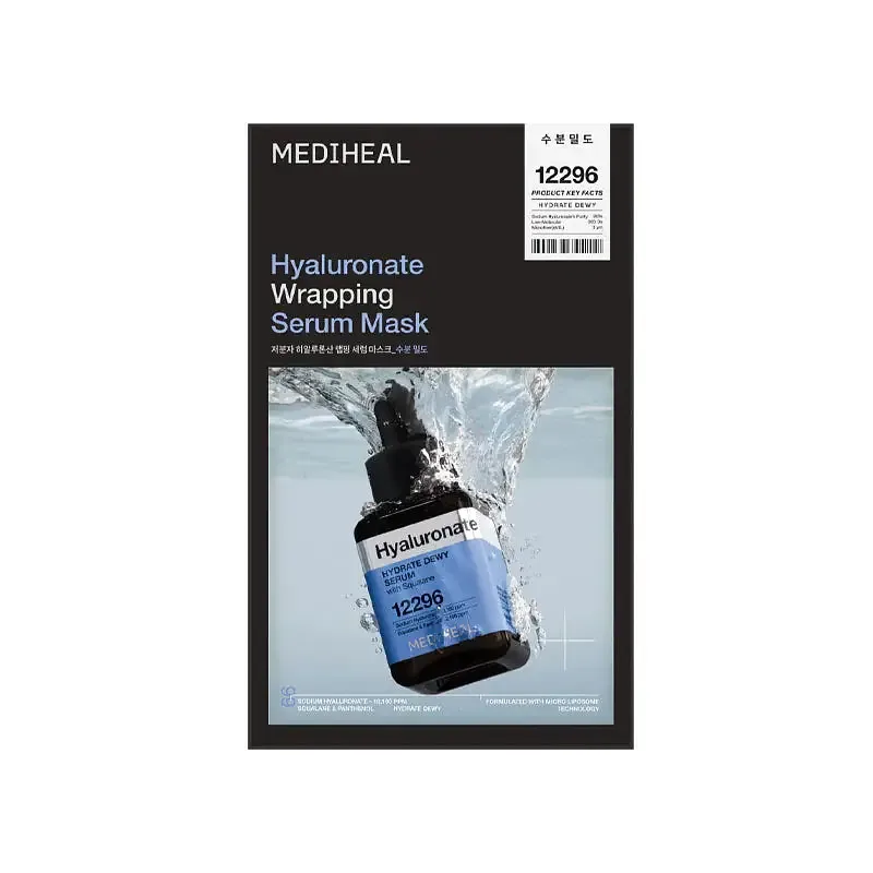 MEDIHEAL Hyaluronate Wrapping Serum Mask