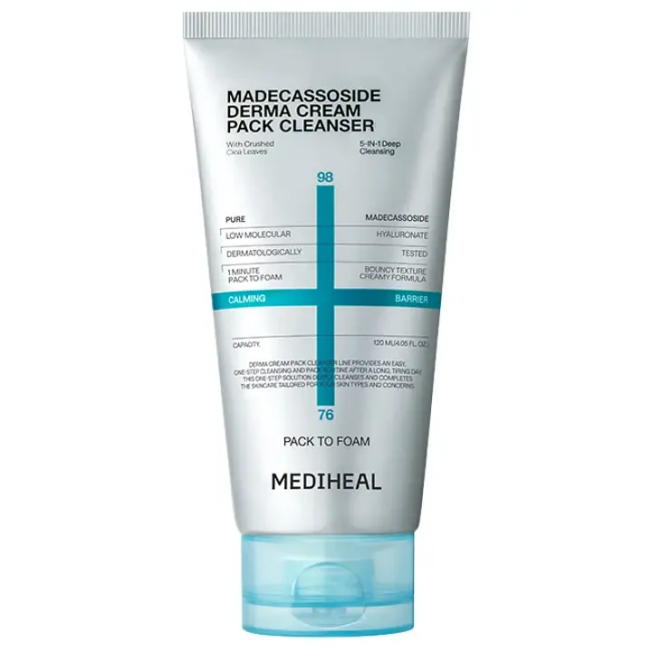 MEDIHEAL Madecassoside Derma Cream Pack Cleanser