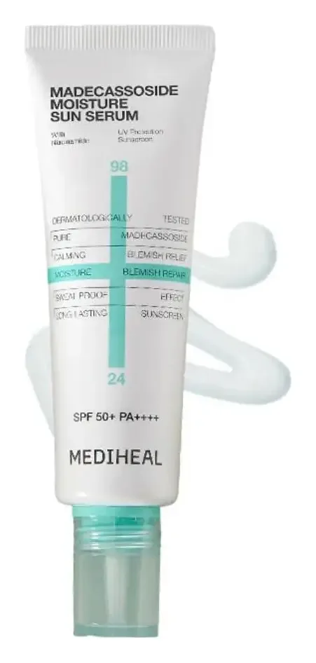 MEDIHEAL Madecassoside Moisture Sun Serum SPF 50+ PA++++