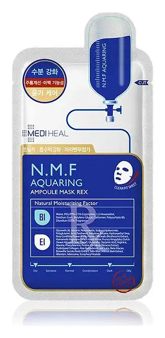 MEDIHEAL N.M.F Aquaring Ampoule Mask REX
