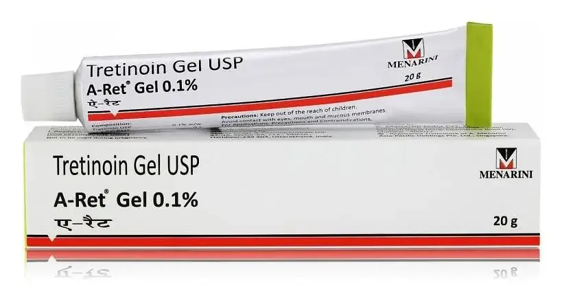 Menarini A-Ret Tretinoin Gel 0.1%