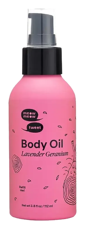 Meow Meow Tweet Body Oil Lavender Geranium