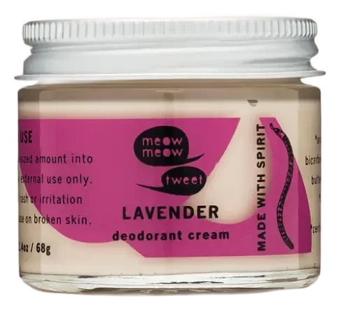 Meow Meow Tweet Deodorant Cream