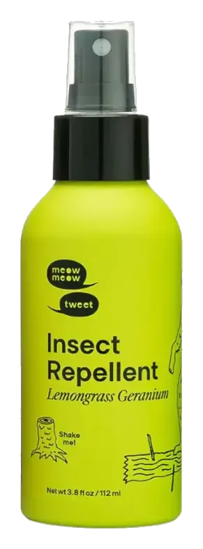 Meow Meow Tweet Insect Repellent Lemongrass Geranium