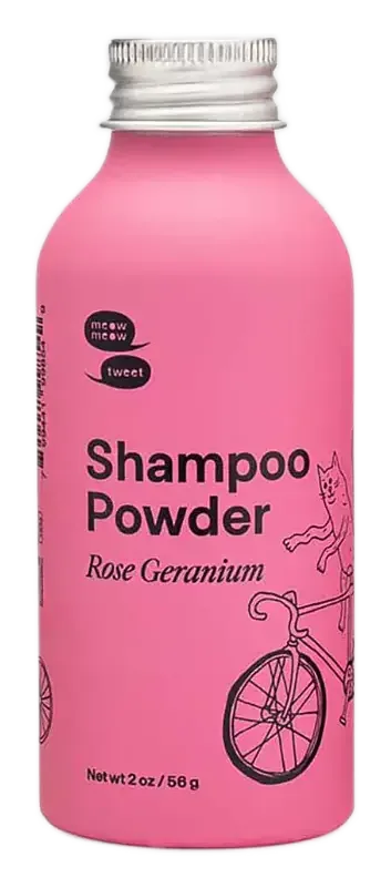 Meow Meow Tweet Shampoo Powder Rose Geranium
