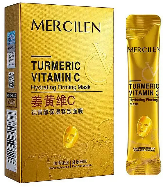Mercilen Turmeric Vitamin C Hydrating Firming Mask