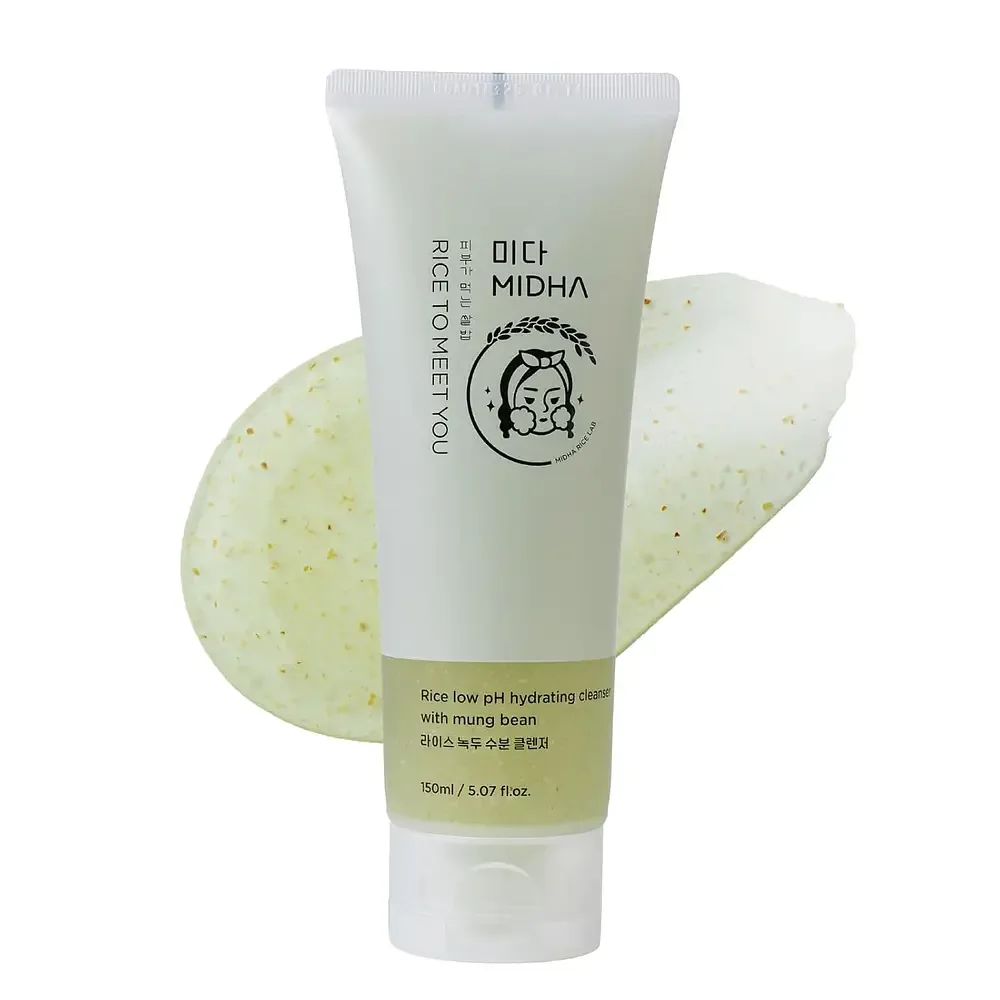 Midha Rice Low pH Hydrating Cleanser With Mung Bean