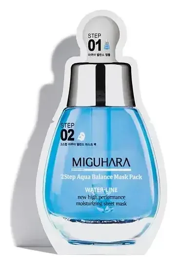 Miguhara 2 Step Aqua Balance Mask Pack (Step 1)