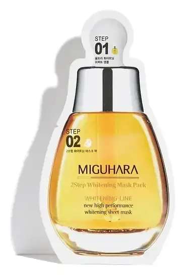 Miguhara 2 Step Whitening Mask Pack Origin (Step 1)