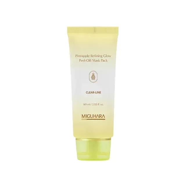 Miguhara Pineapple Refining Glow Peel-Off Mask Pack