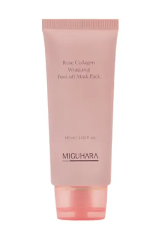 Miguhara Rose Collagen Wrapping Peel-Off Mask Pack