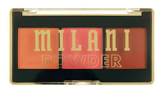 Milani Cheek Kiss Powder Blush Trio