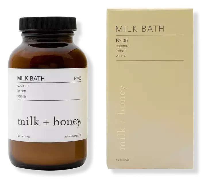 Milk + Honey Lemon, Vanilla Milk Bath No.05