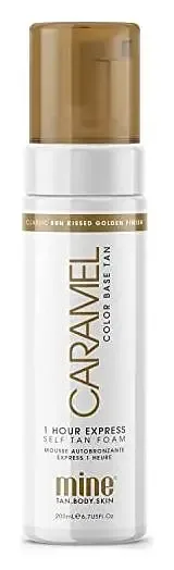 Minetan Caramel 1 Hour Express Self Tan Foam