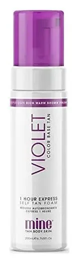 Minetan Violet 1 Hour Express Self Tan Foam