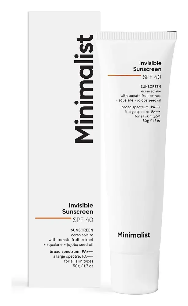 Minimalist Invisible Sunscreen SPF 40 PA+++