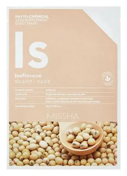 MISSHA Phyto-chemical Supplement Sheet Mask in Isoflavone