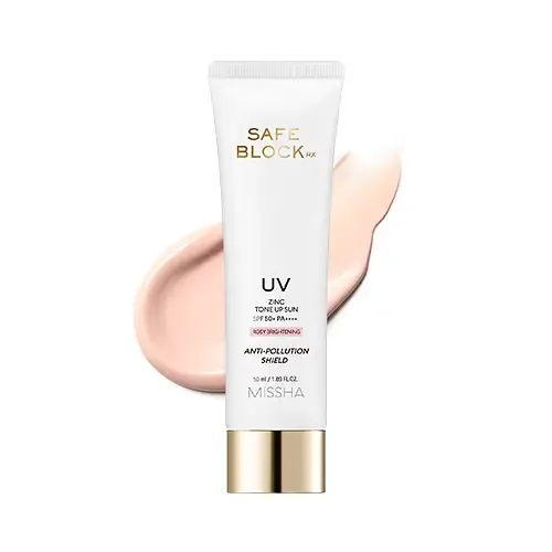 MISSHA Safe Block Rx UV Zinc Tone Up Sun SPF 50+