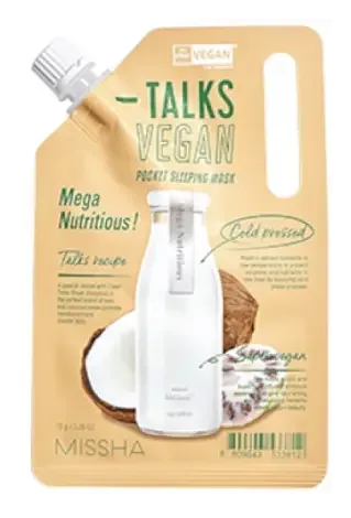 MISSHA Talks Vegan Pocket Sleeping Mask