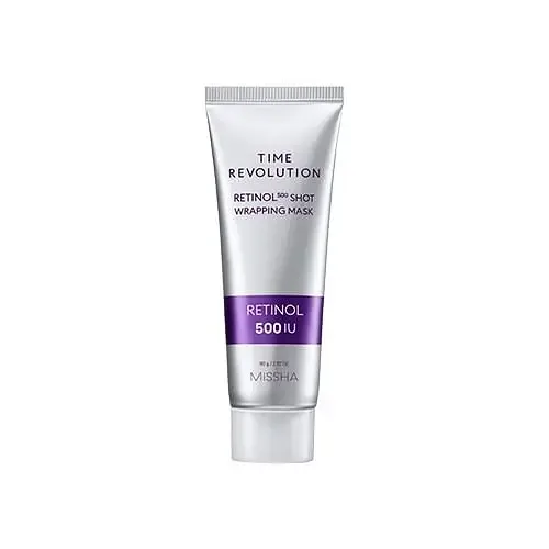 MISSHA Time Revolution Retinol 500 Shot Wrapping Mask
