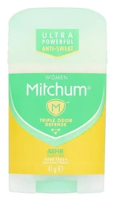Mitchum Women's Triple Odor Defense Antiperspirant & Deodorant Stick - Pure Fresh