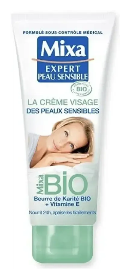 Mixa La Crème Visage Des Peaux Sensibles