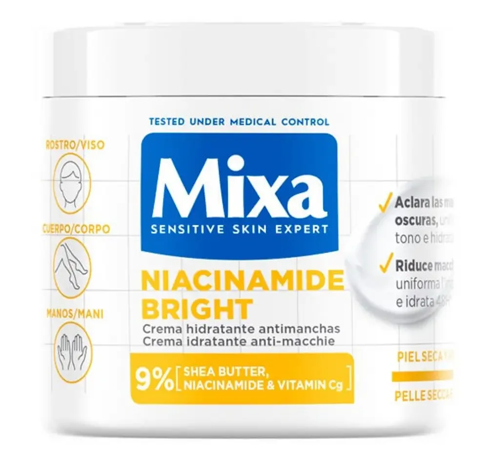 Mixa Niacinamide Bright Crema Hidratante Antimanchas