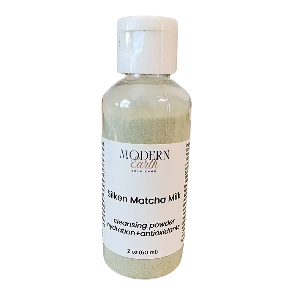 Modern Earth Skincare Silken Matcha Milk Cleansing Powder