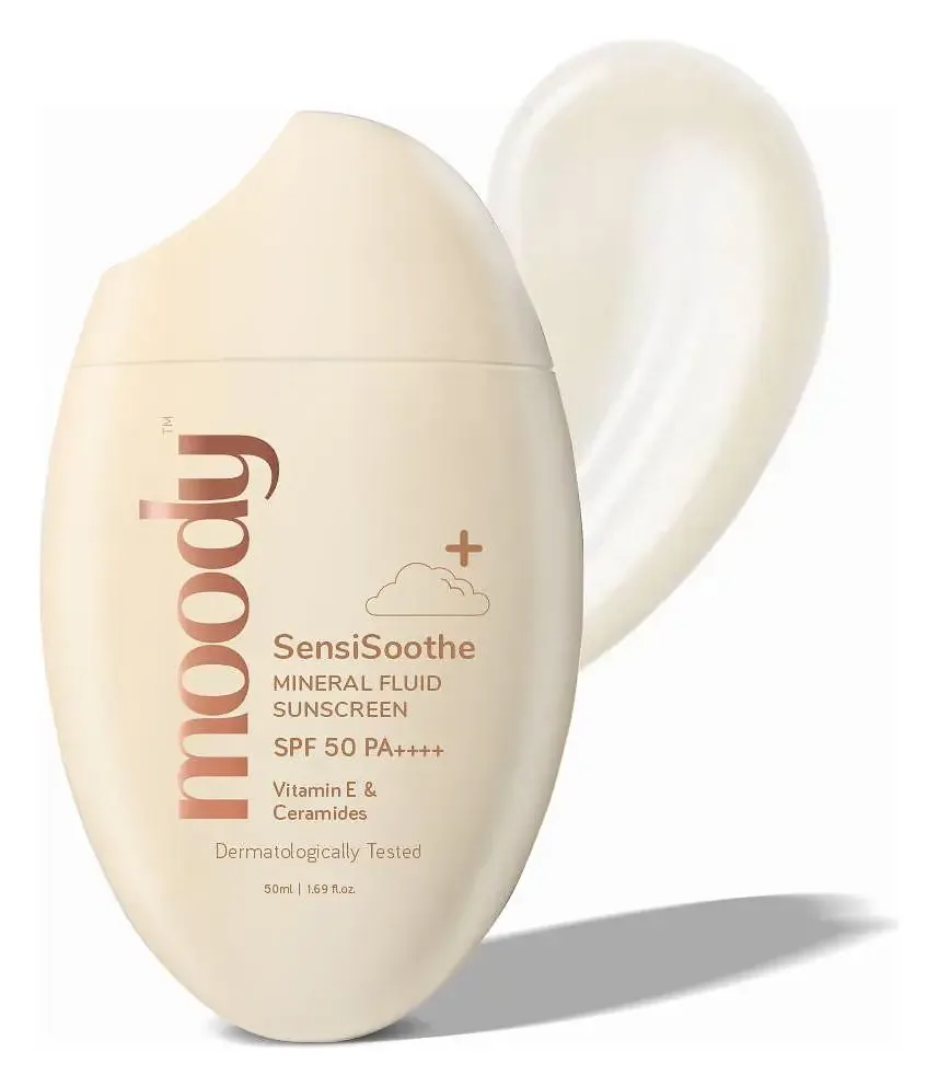 Moody SensiSoothe SPF50 PA++++ Mineral Sunscreen