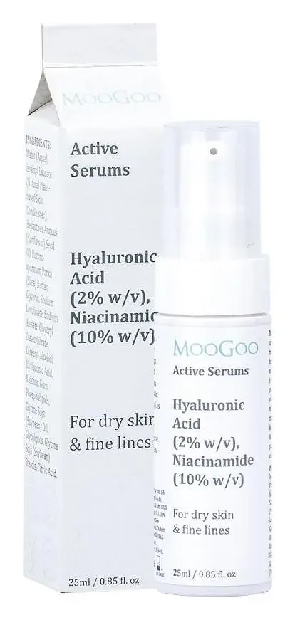 MooGoo Hyaluronic Acid (2%), Niacinamide (10%) Active Serum