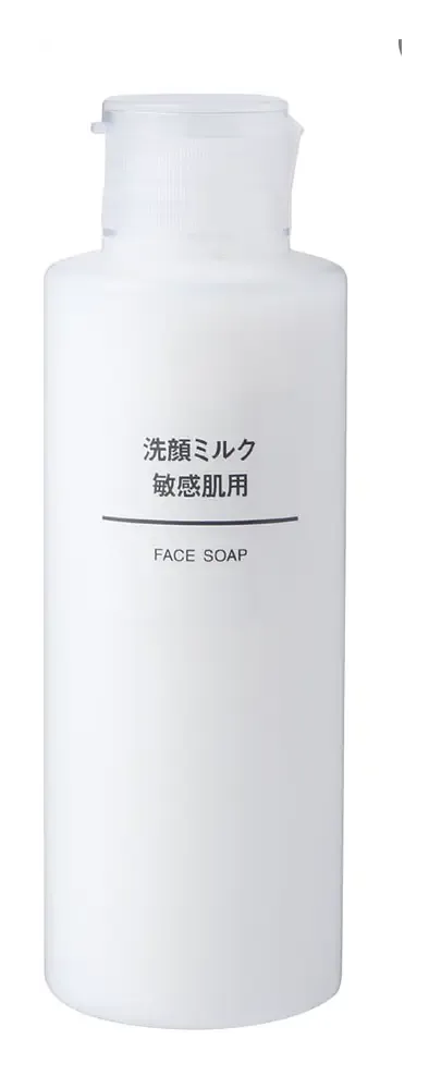 Muji Sensitive Skin Face Soap Milk