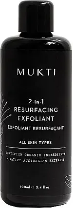 Mukti Organics 2-In-1 Resurfacing Exfoliant